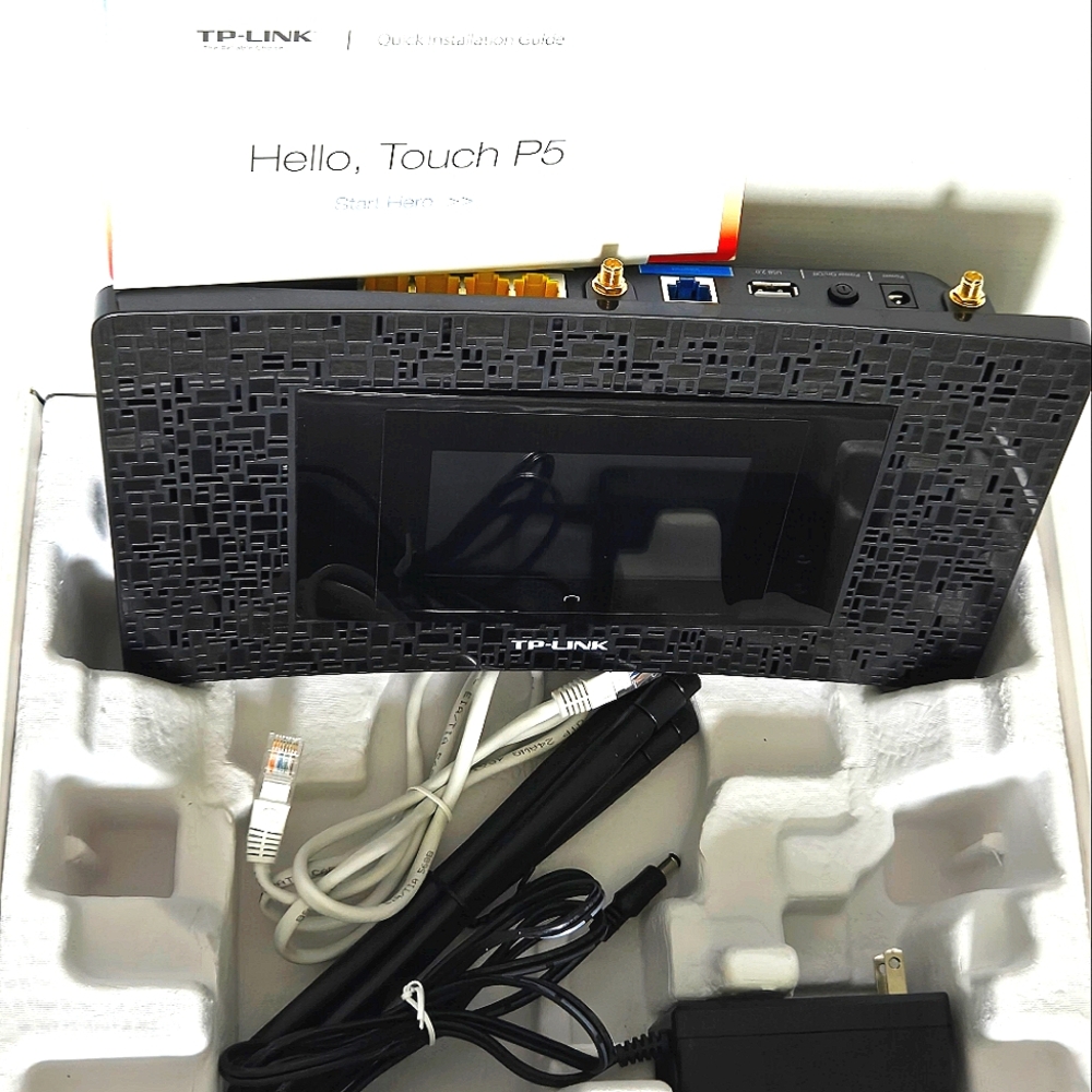 TP-Link Router AC1900 Touch Screen Wi-Fi Gigabit, Black (Open Box) - Picture 6 of 9